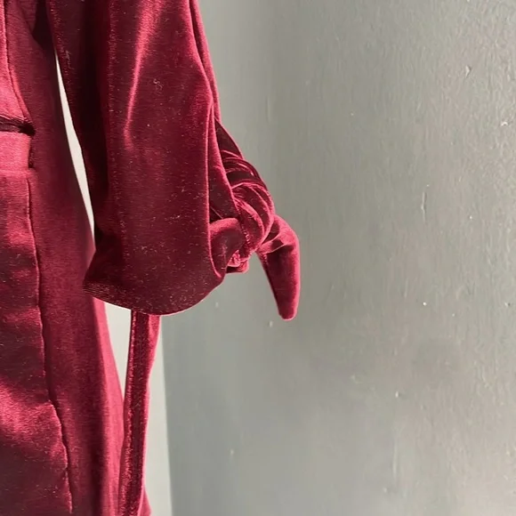 Renuar Burgundy Blazer - Picture 3 of 7